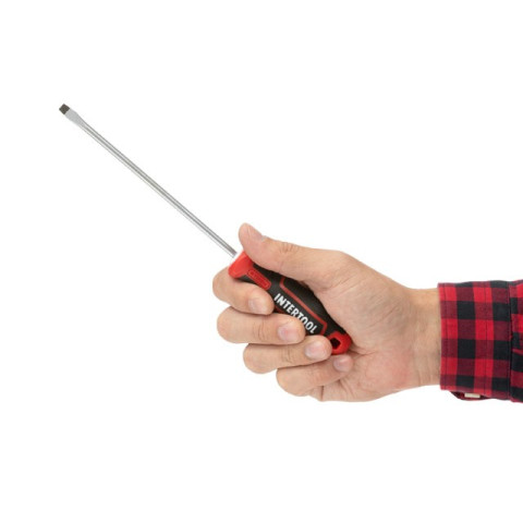 Отвертка шлицевая SL5.0*150 мм, S2, STORM INTERTOOL VT-3408