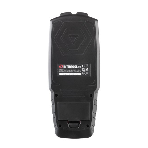 Детектор проводки, макс. глубина 10см, цветной дисплей INTERTOOL MT-3091