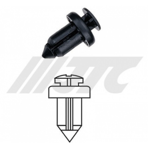 Клипса автомобильная пластиковая (бампер) (25шт.)