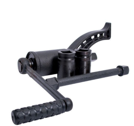 Ключ баллонный роторный для грузовых автомобилей 261мм, передаточное отношение 1:56, макc. крут. момент 4000Nm INTERTOOL XT-0001