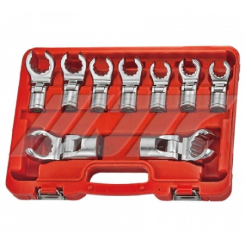 Набор ключей разрезных шарнирных 9ед.