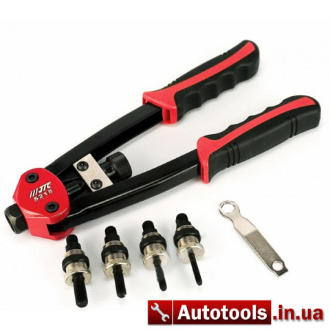 Заклепочник усиленный 5, 6, 8, 10 мм для резьбовых заклепок (Код 5218N JTC)