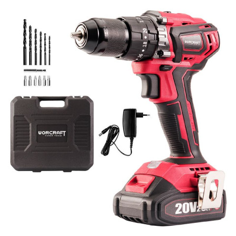 Аккумуляторный бесщеточный шуруповерт WORCRAFT CHD-S20LiBAB