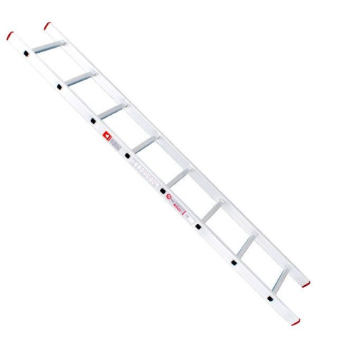Лестница алюминиевая приставная 8 ступеней INTERTOOL LT-0108