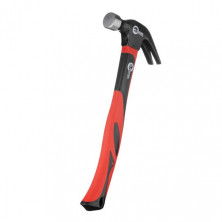 Молоток столярный 450г ручка из фибергласса INTERTOOL HT-0223