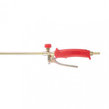 Горелка газовая с регулятором и клапаном 595мм, сопло 110мм, Ø45мм. INTERTOOL GB-0044