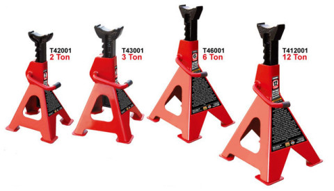 Комплект подставок под машину 12т 468-715мм 2шт. TORIN T412001