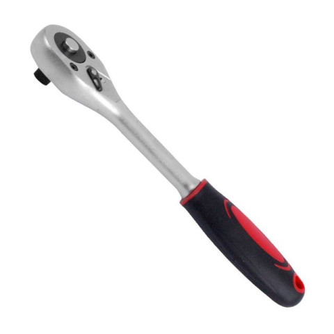 Рукоятка с храповым механизмом на 24 зуба 3/8'', Cr-v INTERTOOL HT-2105