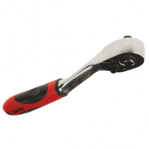 Трещотка 3/8" с изогнутой рукояткой (72зубца)