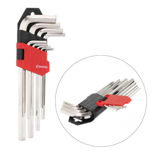 Набор инструментов 1/2" & 3/8" & 1/4", 156ед., Cr-V STORM INTERTOOL ET-8156