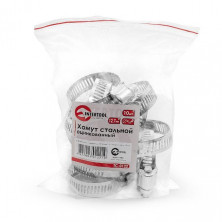 Хомут стальной оцинкованный 12,7 мм D 21-44 мм INTERTOOL TC-0122