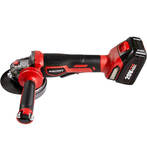 Аккумуляторная бесщеточная шлифмашина угловая WORCRAFT CAG-S20LIB-125