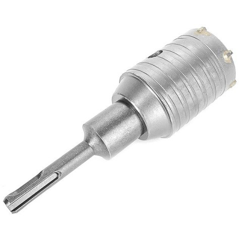 Комплект: сверло корончатое по бетону 50мм+Переходник SDS Plus 100мм INTERTOOL SD-7050