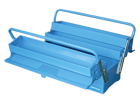 Ящик инструментальный, раскладной, 3 уровня с 2 ручками (код UNBC122B)