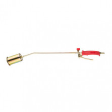 Горелка газовая с регулятором и клапаном 715мм, сопло 125мм, Ø60мм. INTERTOOL GB-0046