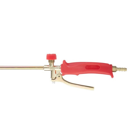 Горелка газовая с регулятором и клапаном 715мм, сопло 125мм, Ø60мм. INTERTOOL GB-0046