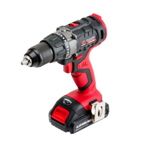 Дрель-шуруповерт аккумуляторная c бесщеточным двигателем Li-Ion 18В INTERTOOL WT-0331