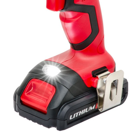 Дрель-шуруповерт аккумуляторная c бесщеточным двигателем Li-Ion 18В INTERTOOL WT-0331