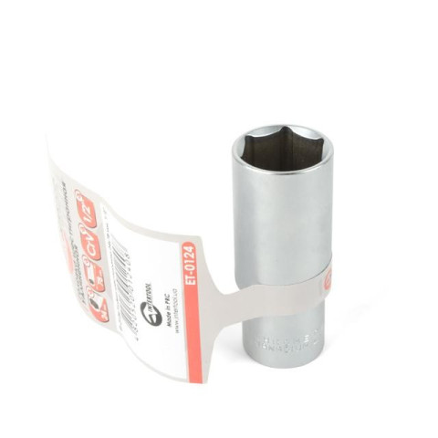 Головка шестигранная удлиненная 1/2", 24мм*78мм, Хром-Ванадиум INTERTOOL ET-0124