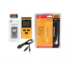Тестер для измерения сопротивления поверхности (1kΩ ~1000ГΩ) BENETECH GM3110