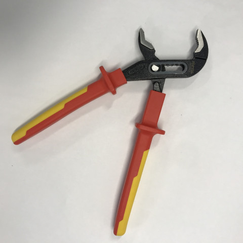 Клещи переставные изолированные 10" 1000V VDE TOPTUL DGCE2210