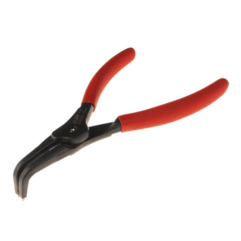 Клещи для стопорных колец угловые (разжим) 180мм