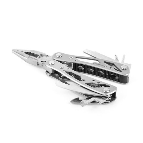 Мультиинструмент 165мм, 12 в 1 с чехлом. INTERTOOL HT-0540