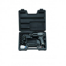 1/2" Пневмогайковерт 813 Нм с набором головок 6-гранных 14 пр. (код 4142B)