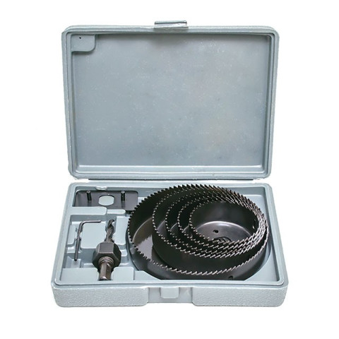 Набор корончатых сверл по дереву INTERTOOL BT-0024