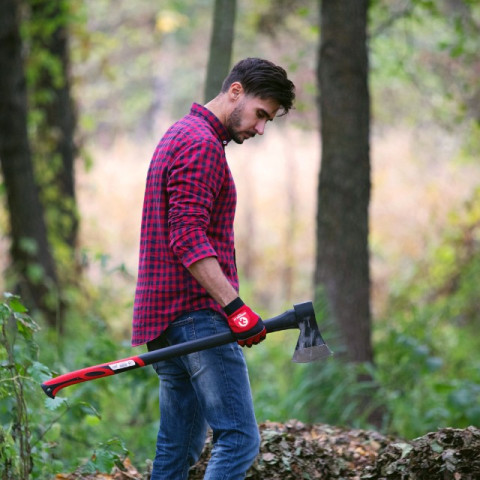 Топор 1250г ручка из фибергласса INTERTOOL HT-0264