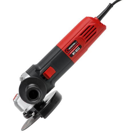 Шлифмашина угловая, 1100Вт, диаметр круга 125мм, 3000-12000 об/мин INTERTOOL WT-0223