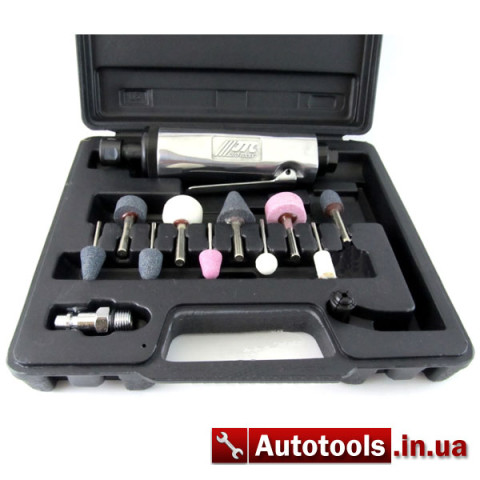 Зачистная машинка 1/4 (пневматическая) с комплектом камней (Код 3822K JTC)