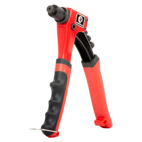 Пистолет заклепочный ручной 215мм, диаметр применяемой заклепки 2.4; 3.2; 4; 4.8мм INTERTOOL RT-0014