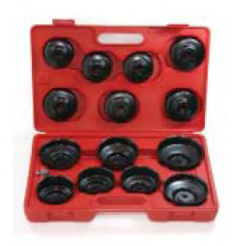 Набор съемников масляного фильтра 14ед. (крышка)