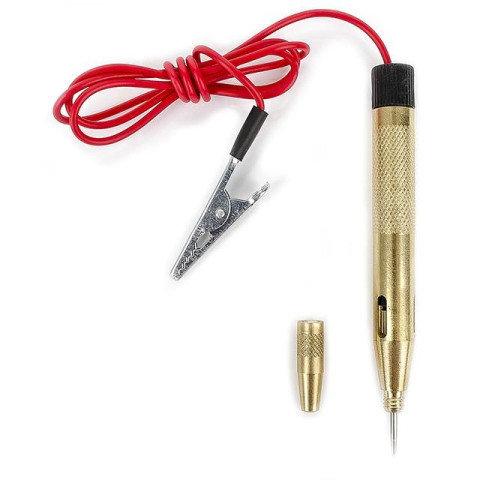 Индикатор напряжения 6-12-24В., металлический корпус INTERTOOL VT-4009