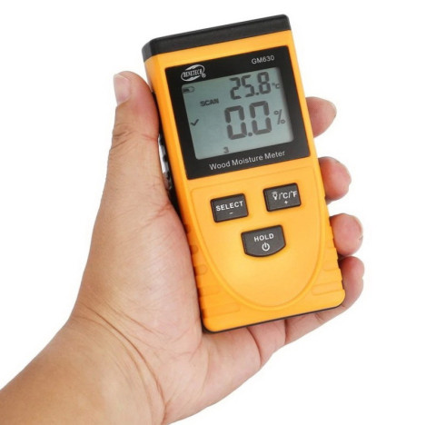 Бесконтактный влагомер стройматериалов 0,5-79,5% BENETECH GM630