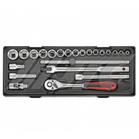 Набор головок торцевых 3/8" 23ед.