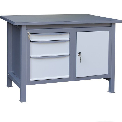 Верстак металлический ВТ 31 МСБ/Д Ч