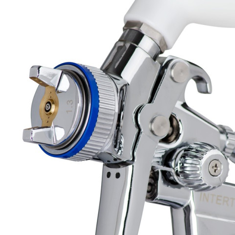 Краскопульт пневматический HVLP II Digital профессиональный INTERTOOL PT-0105D