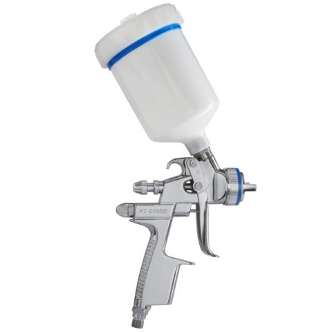 Краскопульт пневматический HVLP II Digital профессиональный INTERTOOL PT-0105D
