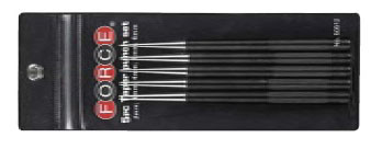 Набор бородков 5 пр. (2-6 мм) (код 50512)