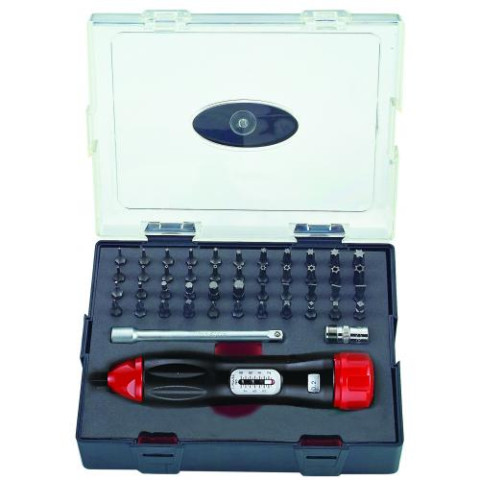 Отвертка динамометрическая в наборе 47 пр. (код K64706)