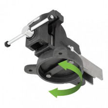 Тиски слесарные поворотные 125мм STORM INTERTOOL HT-0086