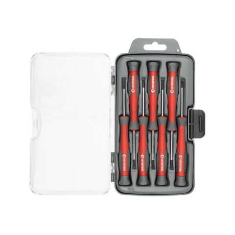 Набор точных отверток 7ед. (SL 2.5*50мм, SL 3.0*50мм, PH00*50мм, PH0*50мм, T6*50мм, T7*50мм, T8*50мм) INTERTOOL VT-3347