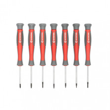 Набор точных отверток 7ед. (SL 2.5*50мм, SL 3.0*50мм, PH00*50мм, PH0*50мм, T6*50мм, T7*50мм, T8*50мм) INTERTOOL VT-3347