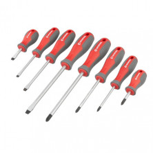 Набор отверток 18 ед ( SL2.5*50мм, SL3.0*50мм, SL5.0*75мм, SL6.0*38мм, SL6.0*100мм, SL8.0*150мм, PH0*50мм, PH00*50мм, PH1*75мм, PH2*38мм, PH2*100мм, P INTERTOOL VT-3350