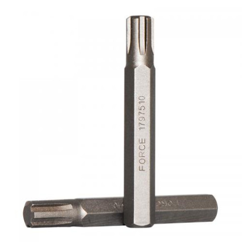 10 мм Бита Ribe M10, L=75 мм (FORCE 1797510)