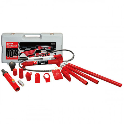 Набор для правки кузова гидравлический 10т (кейс без колес) TORIN T71001S