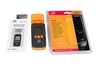 Влагомер древесины 0-41% (28 пород, 4 типа) BENETECH GM605