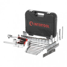 Набор инструментов 1/2" & 1/4", 82ед., Cr-V STORM INTERTOOL ET-8082